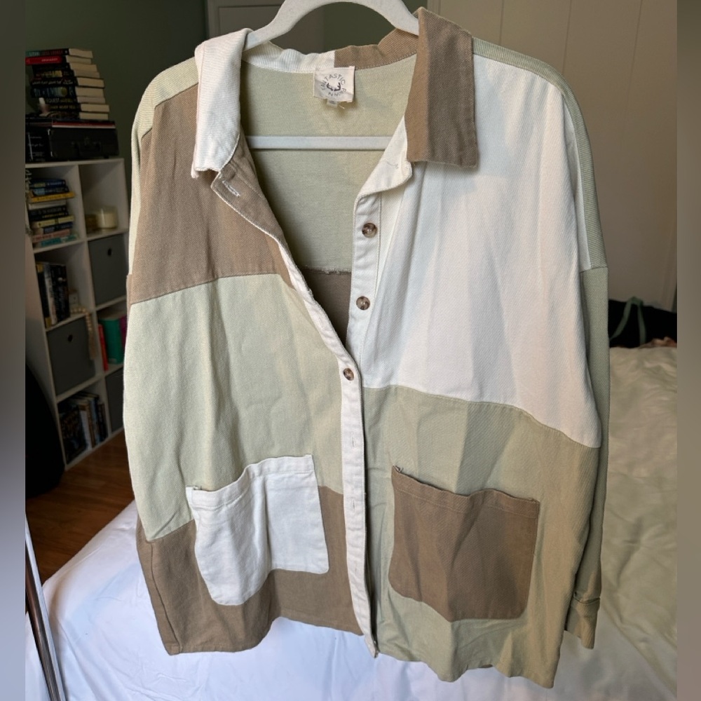 Fantastic Fawn Colorblock Shacket